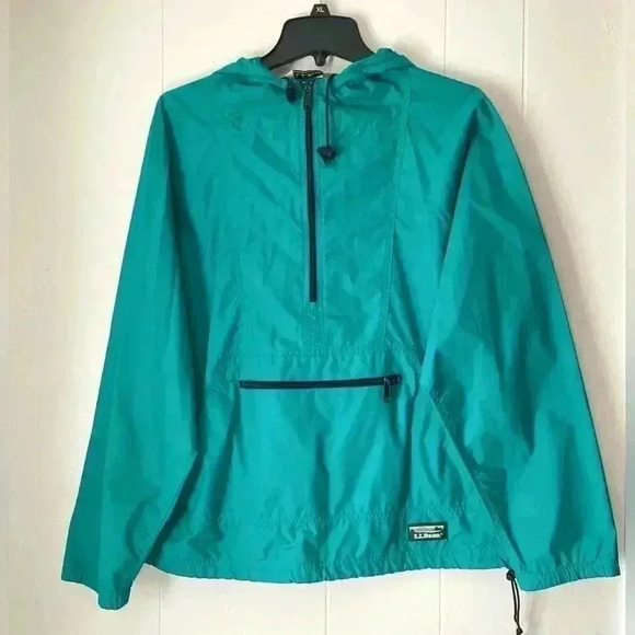L.L. Bean Vintage 80’s Anorak Pullover Jacket Size Large - Picture 1 of 6